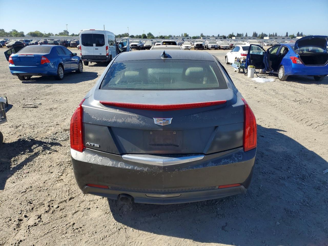2015 Cadillac Ats Luxury Gray vin: 1G6AB5RA9F0138039
