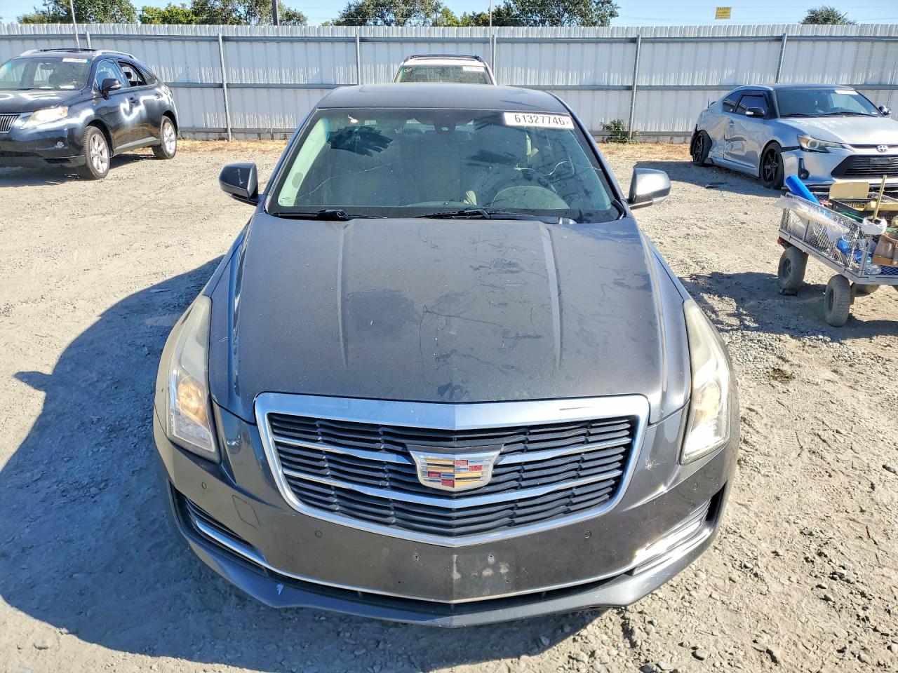 2015 Cadillac Ats Luxury Gray vin: 1G6AB5RA9F0138039