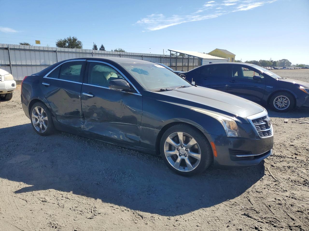 2015 Cadillac Ats Luxury Gray vin: 1G6AB5RA9F0138039