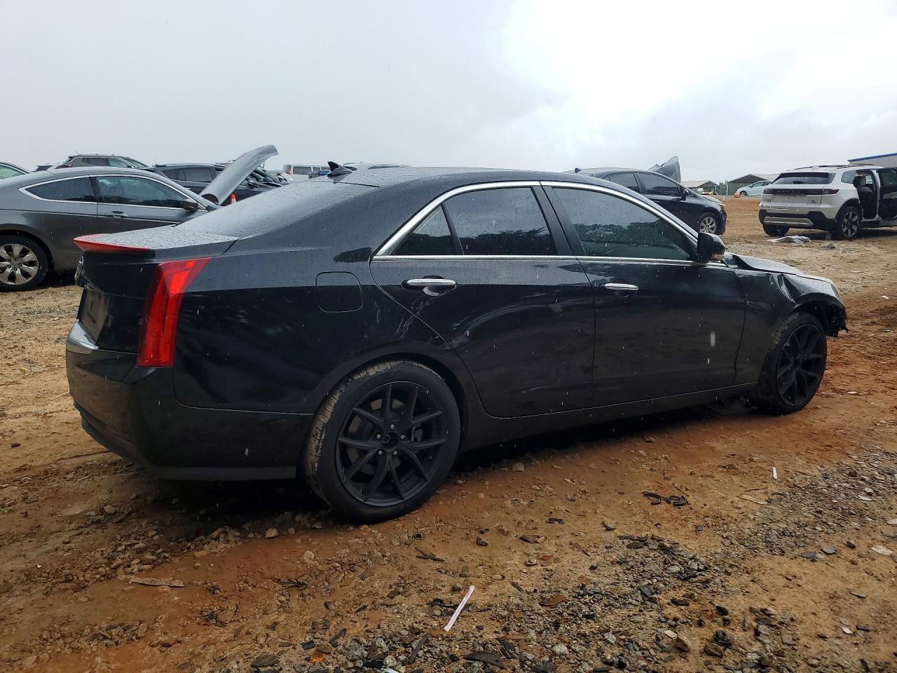 2013 Cadillac Ats Luxury Black vin: 1G6AB5RAXD0114331