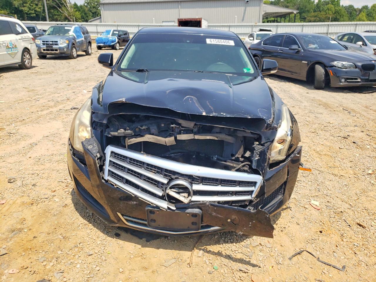 2013 Cadillac Ats Luxury Черный vin: 1G6AB5RAXD0148477