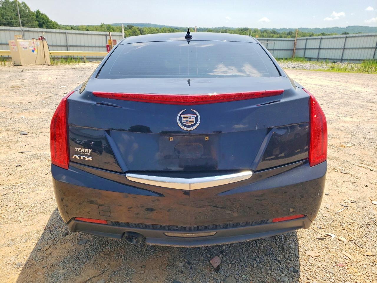 2013 Cadillac Ats Luxury Черный vin: 1G6AB5RAXD0148477