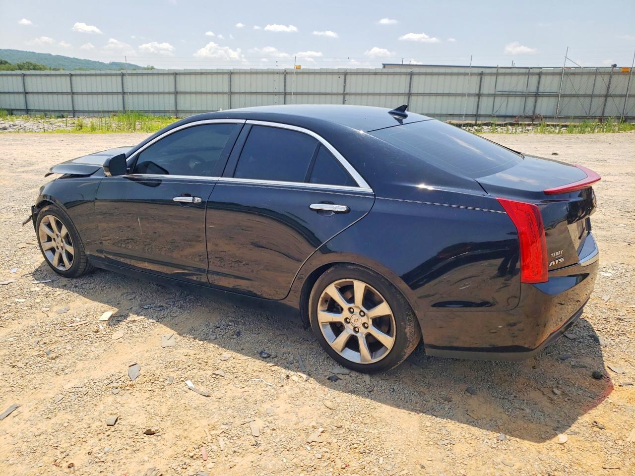 2013 Cadillac Ats Luxury Черный vin: 1G6AB5RAXD0148477