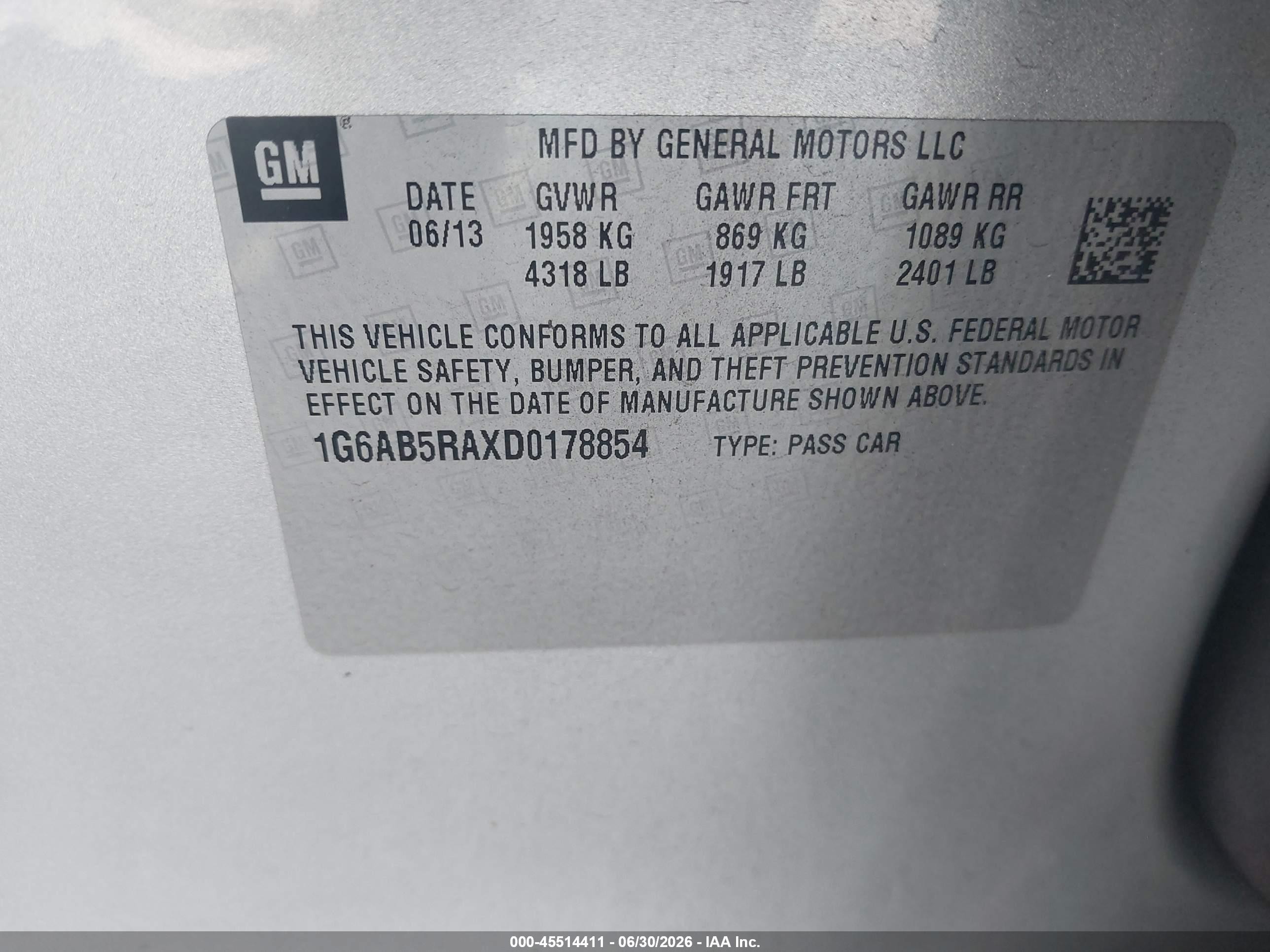 2013 Cadillac Ats Luxury Silver vin: 1G6AB5RAXD0178854