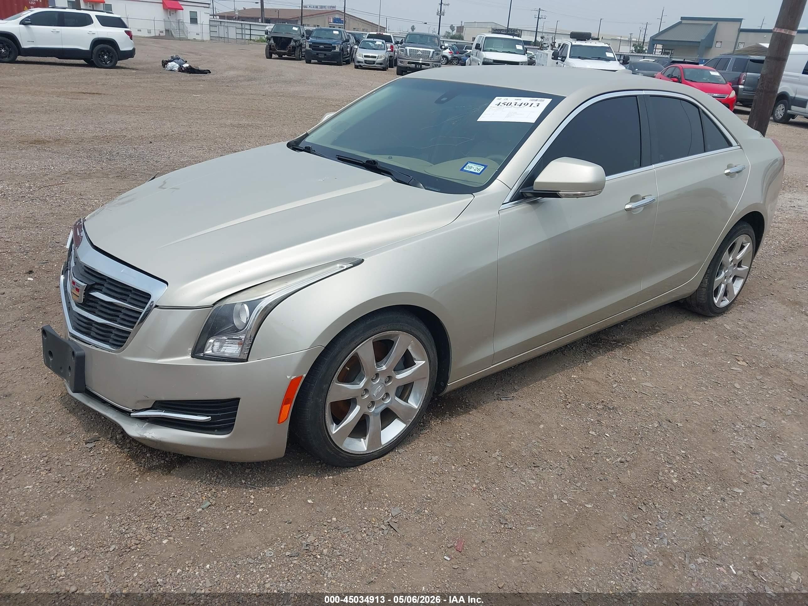 2015 Cadillac Ats Luxury Gold vin: 1G6AB5RAXF0143282