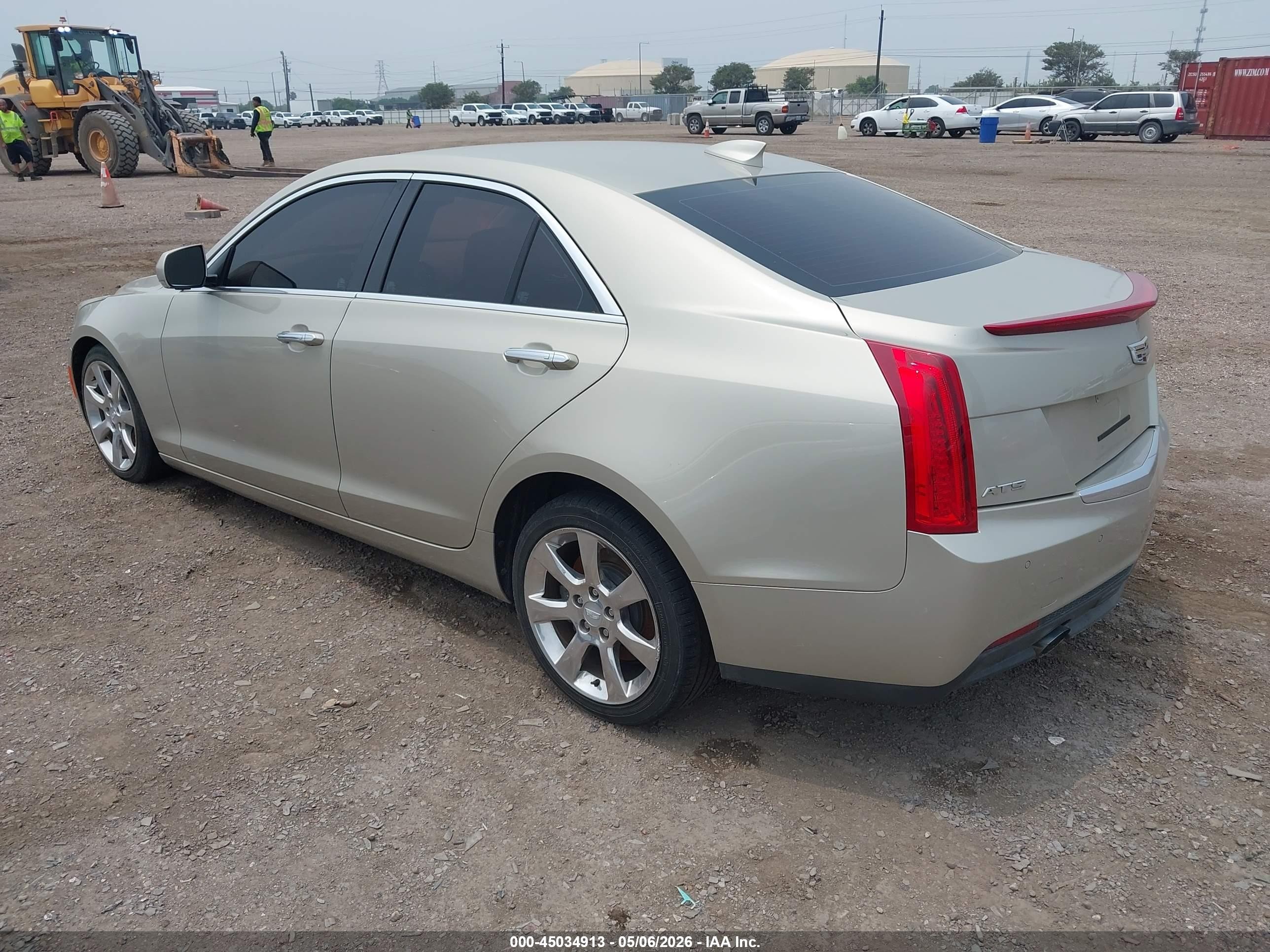 2015 Cadillac Ats Luxury Gold vin: 1G6AB5RAXF0143282