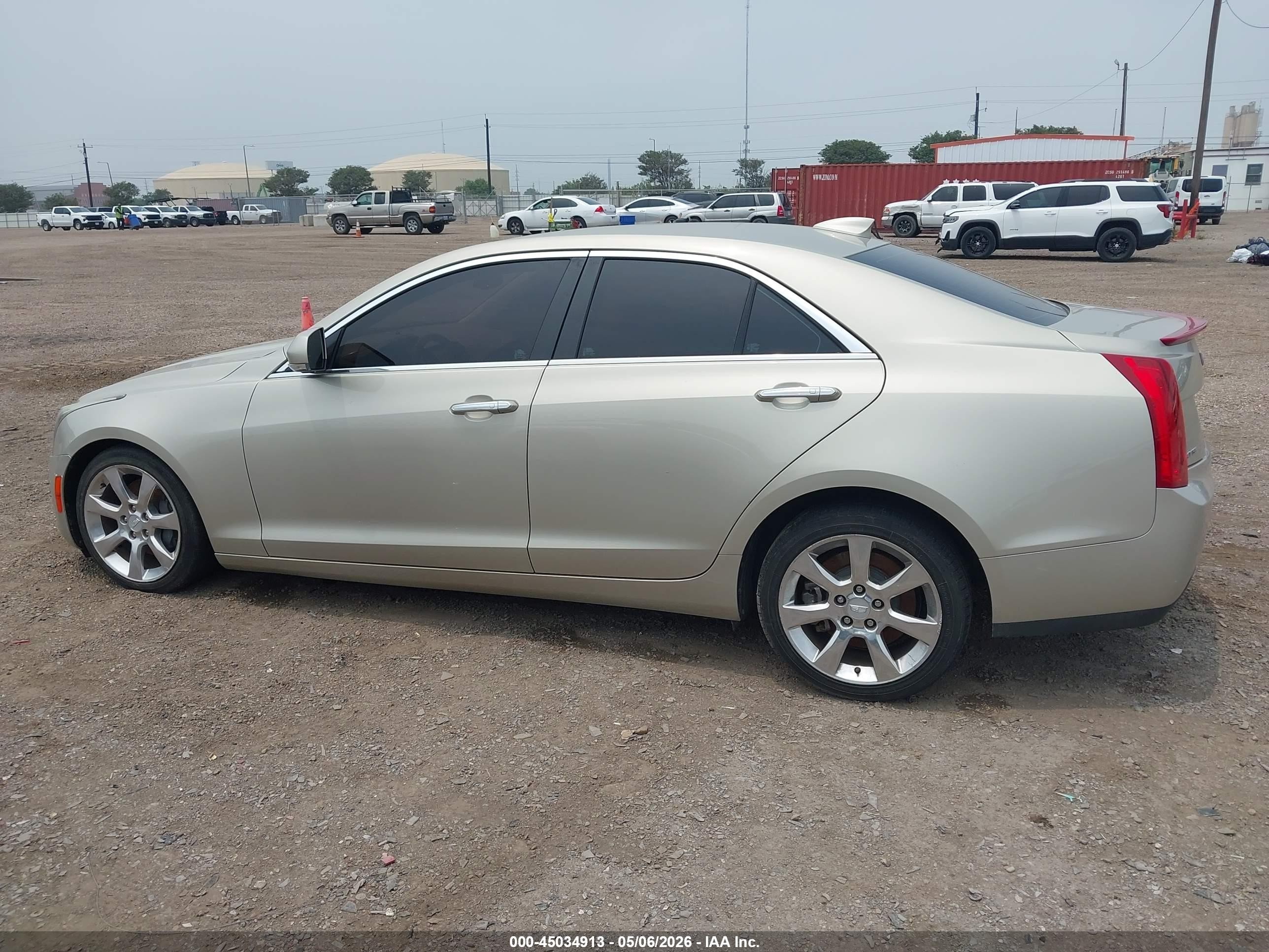2015 Cadillac Ats Luxury Gold vin: 1G6AB5RAXF0143282