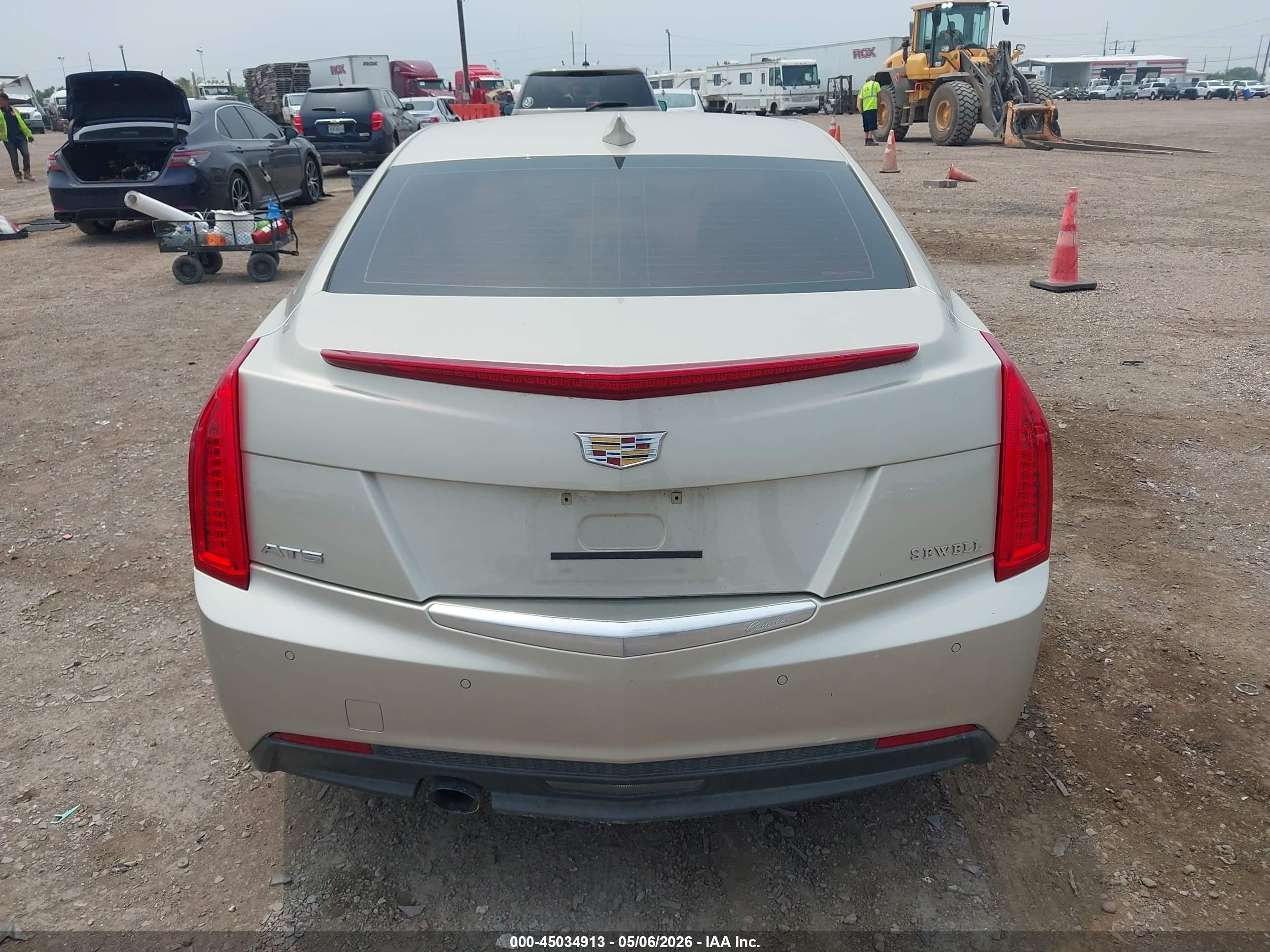 2015 Cadillac Ats Luxury Gold vin: 1G6AB5RAXF0143282
