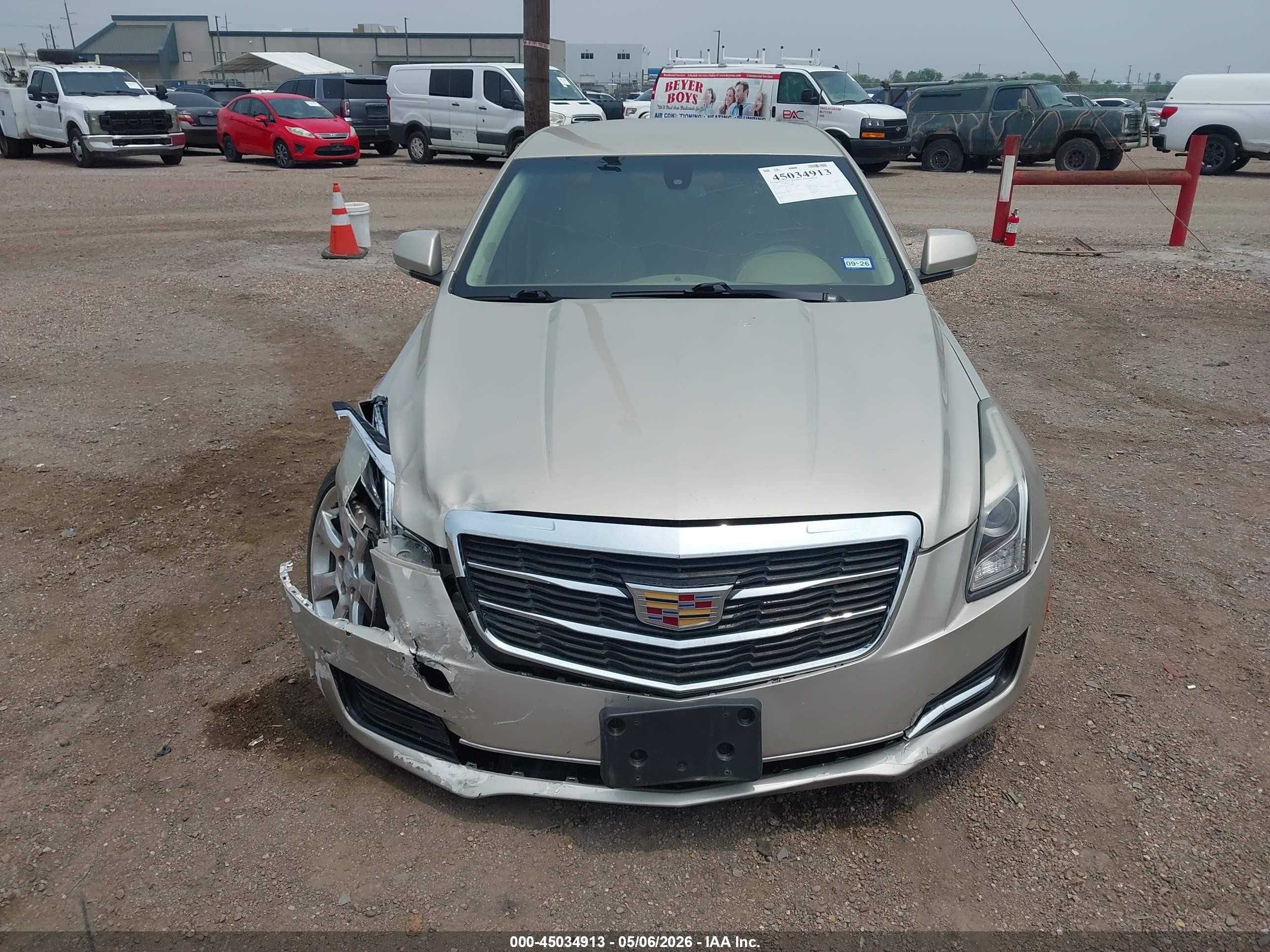 2015 Cadillac Ats Luxury Gold vin: 1G6AB5RAXF0143282