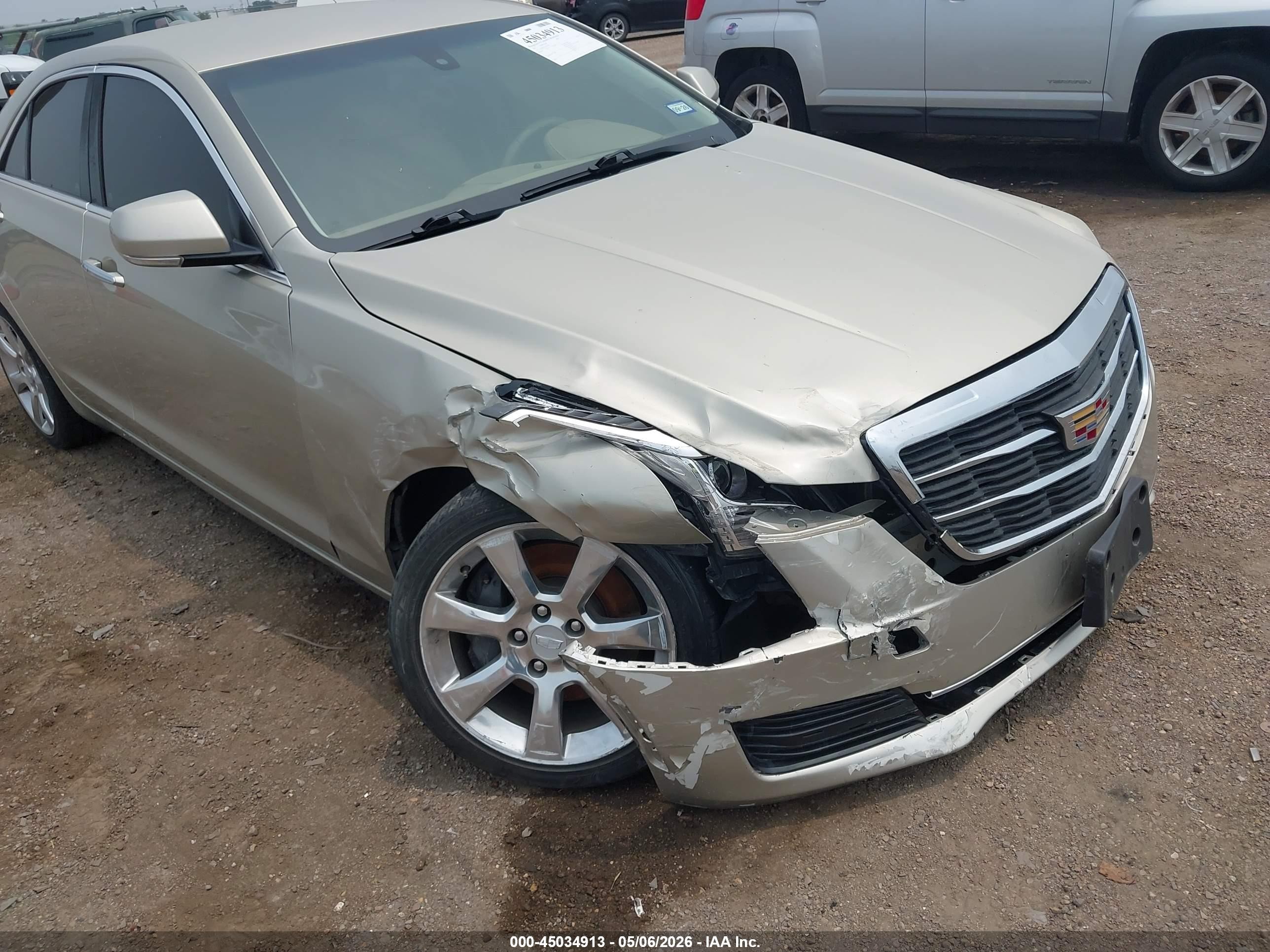 2015 Cadillac Ats Luxury Gold vin: 1G6AB5RAXF0143282