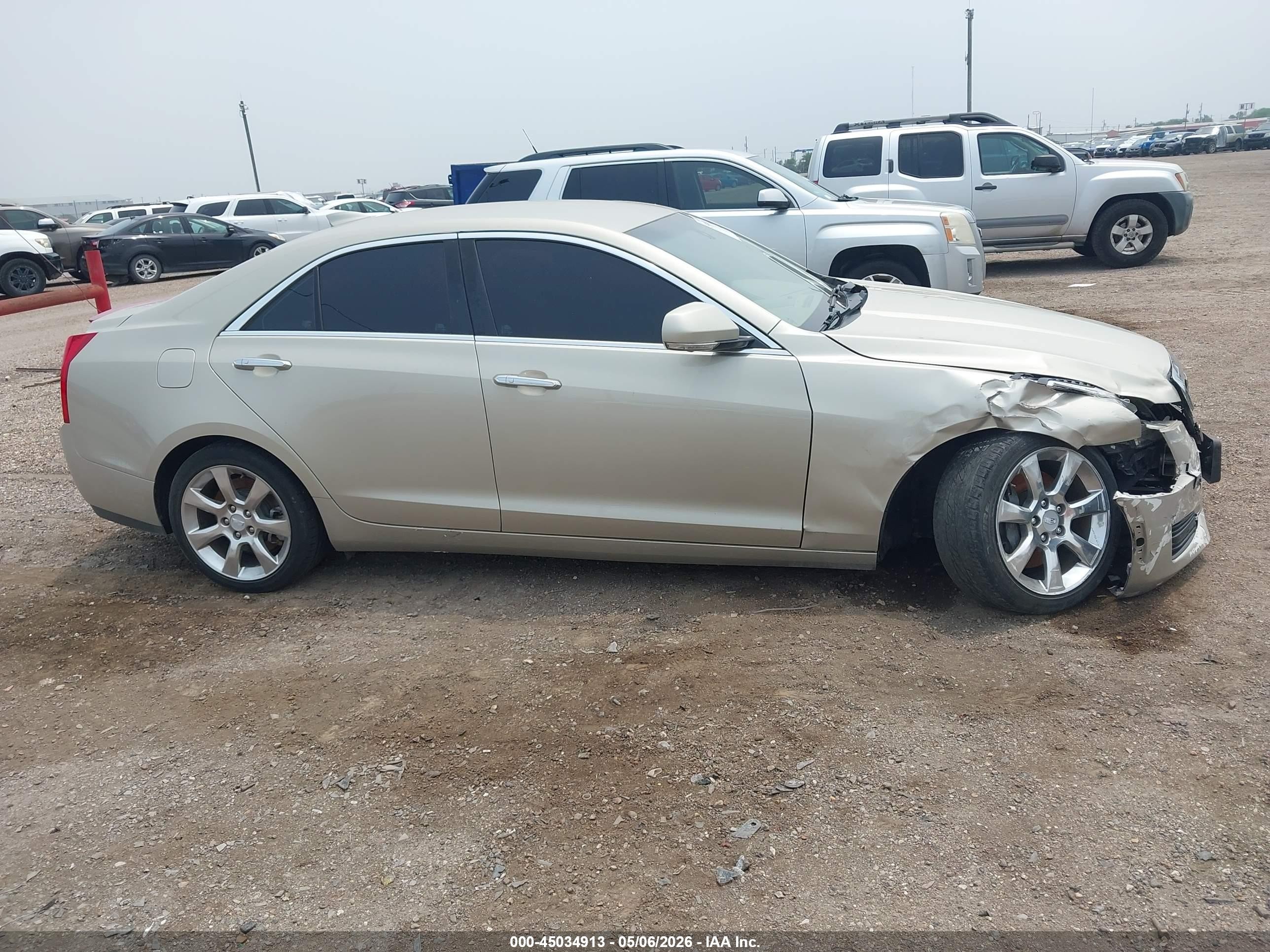 2015 Cadillac Ats Luxury Gold vin: 1G6AB5RAXF0143282