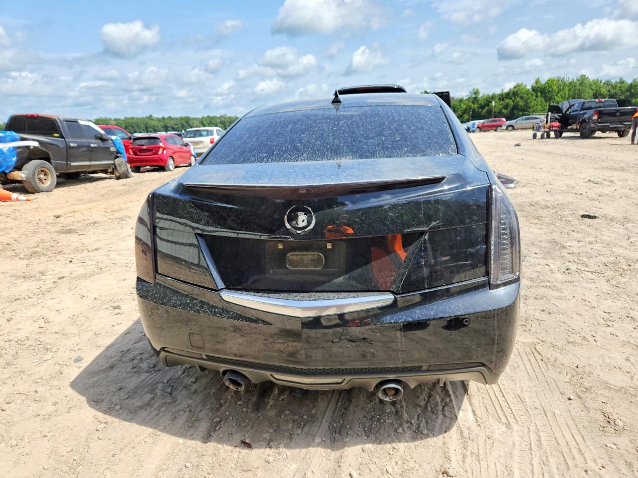 2013 Cadillac Ats Luxury Black vin: 1G6AB5RX0D0136701