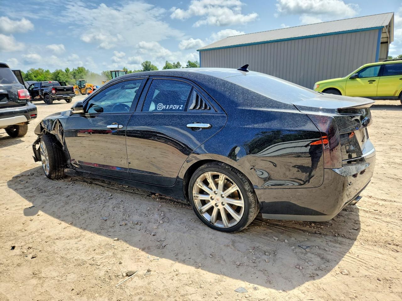 2013 Cadillac Ats Luxury Black vin: 1G6AB5RX0D0136701