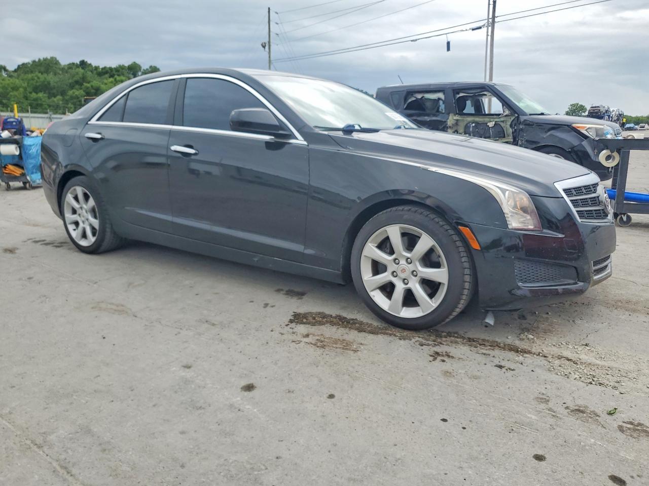 2014 Cadillac Ats Luxury Black vin: 1G6AB5RX0E0135310