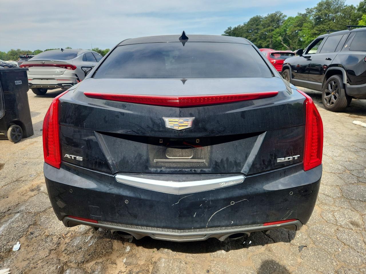 2015 Cadillac Ats Luxury Black vin: 1G6AB5RX0F0105483