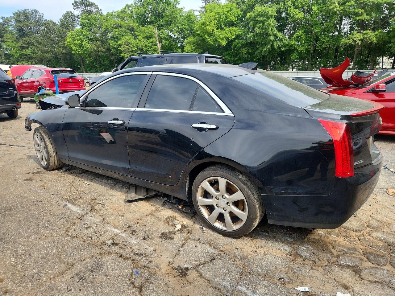 2015 Cadillac Ats Luxury Black vin: 1G6AB5RX0F0105483
