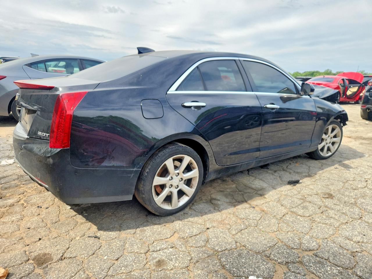 2015 Cadillac Ats Luxury Black vin: 1G6AB5RX0F0105483