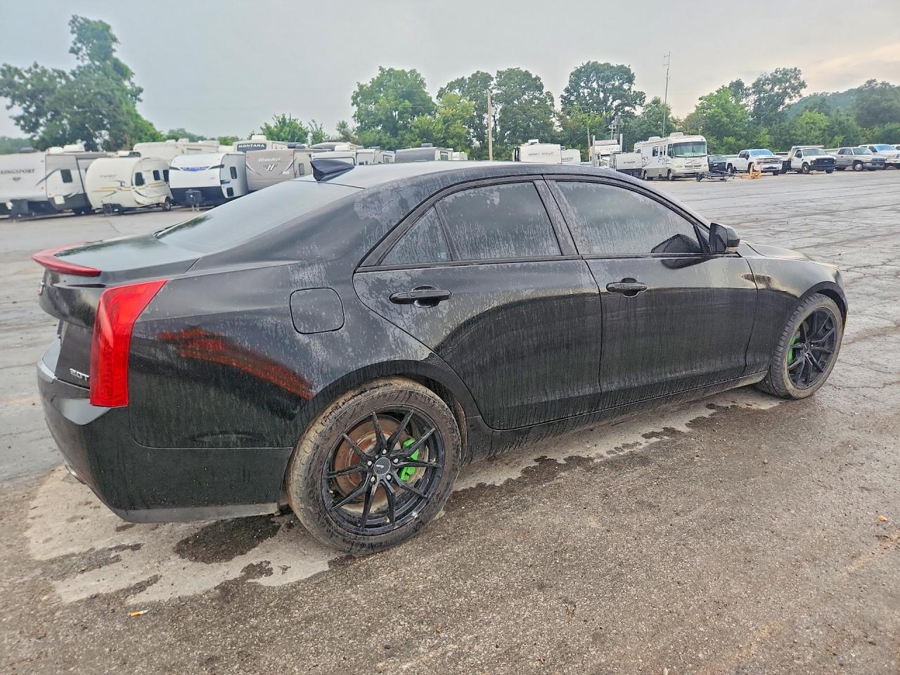 2015 Cadillac Ats Luxury Black vin: 1G6AB5RX0F0105709