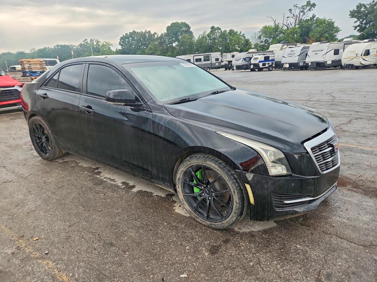 2015 Cadillac Ats Luxury Black vin: 1G6AB5RX0F0105709