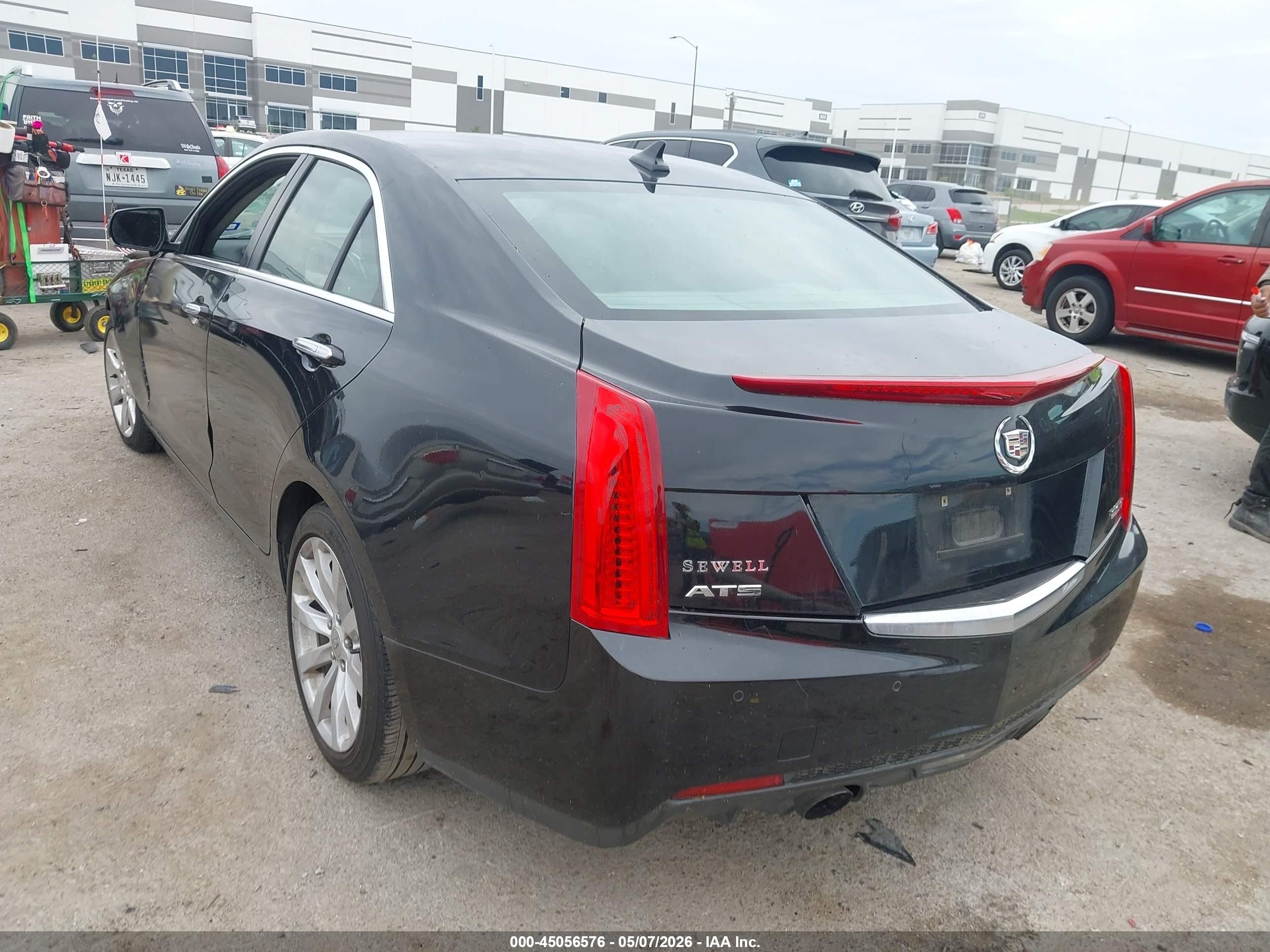 2013 Cadillac Ats Luxury Black vin: 1G6AB5RX1D0126209
