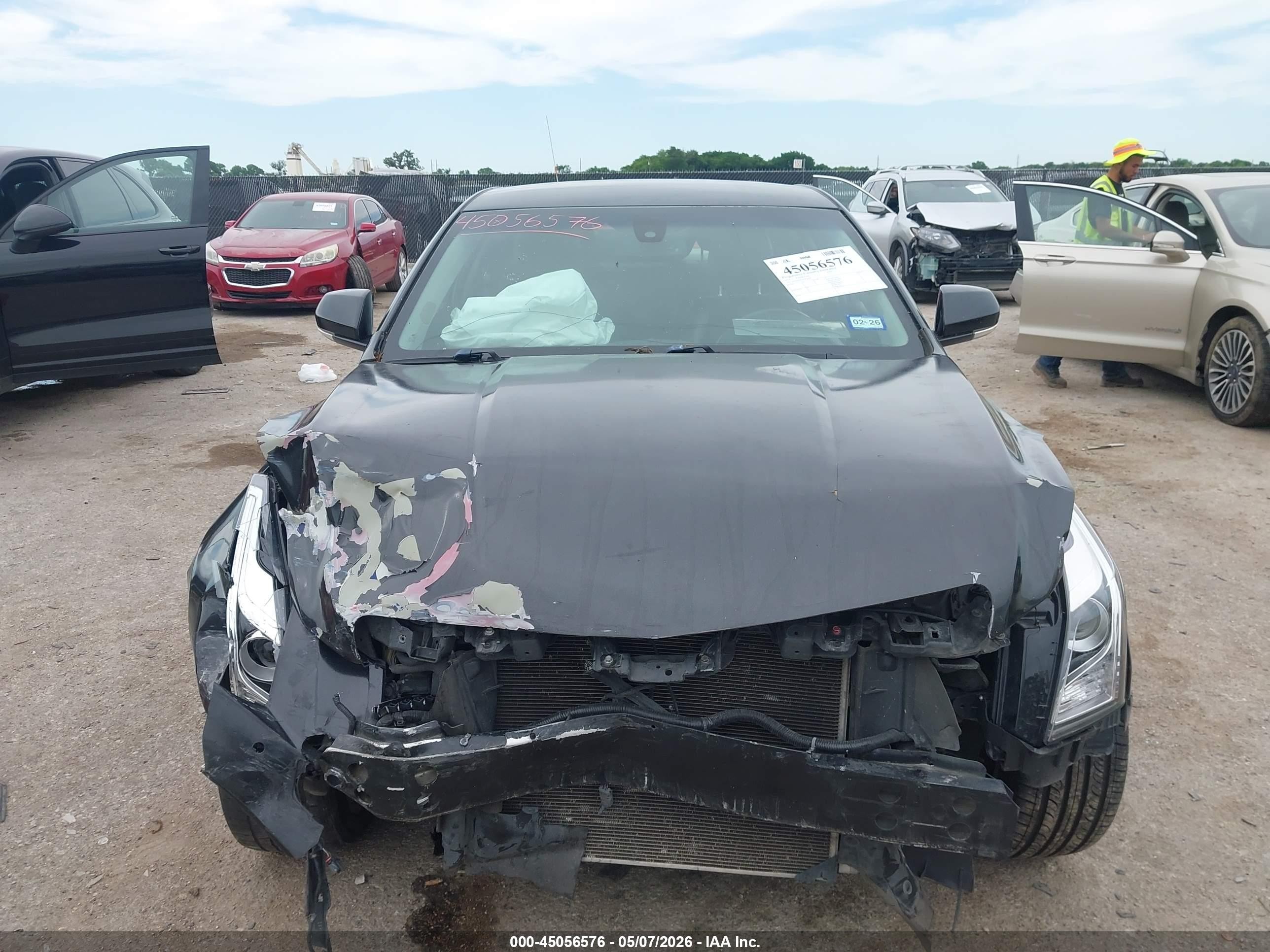 2013 Cadillac Ats Luxury Black vin: 1G6AB5RX1D0126209