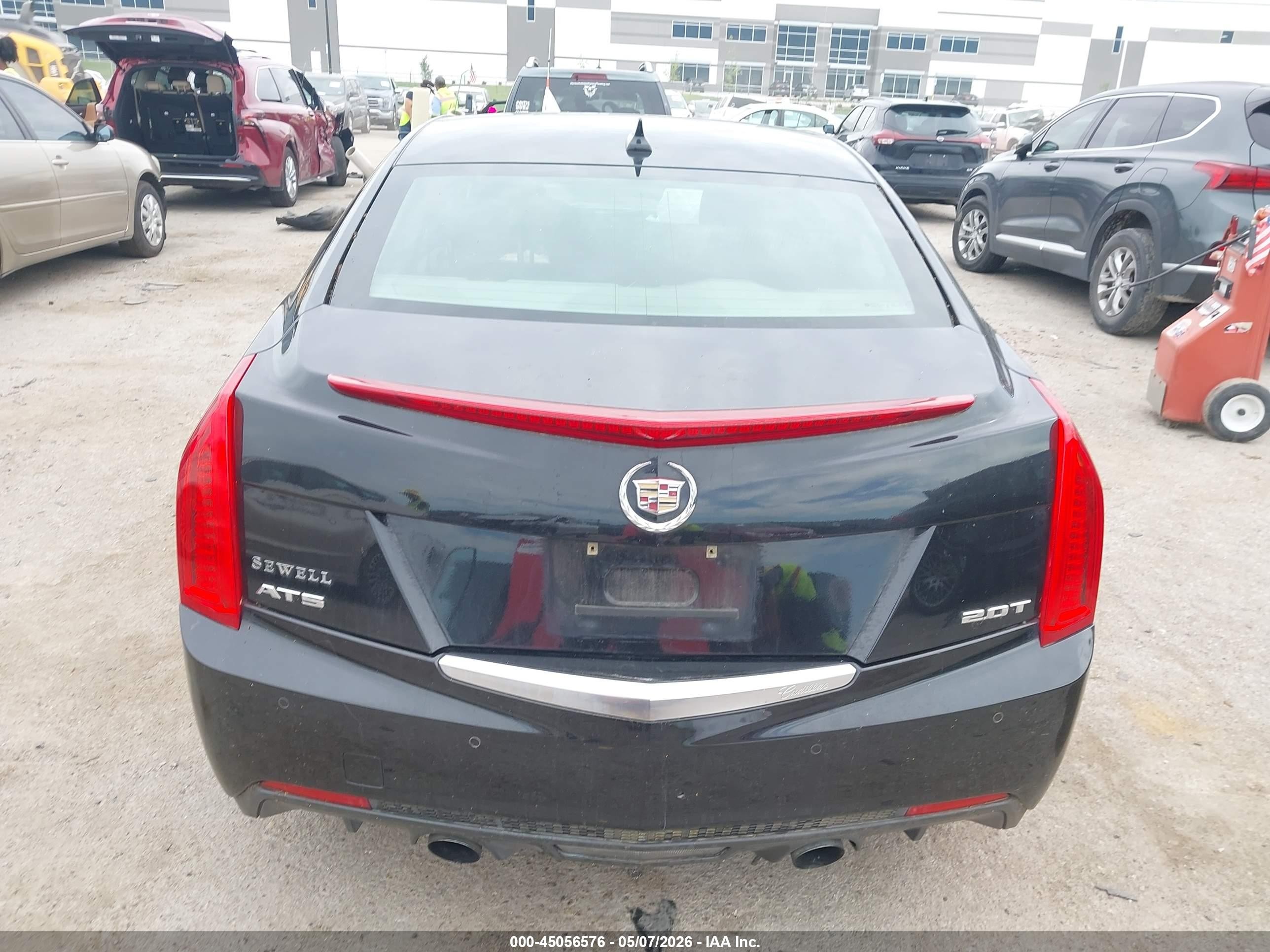 2013 Cadillac Ats Luxury Black vin: 1G6AB5RX1D0126209