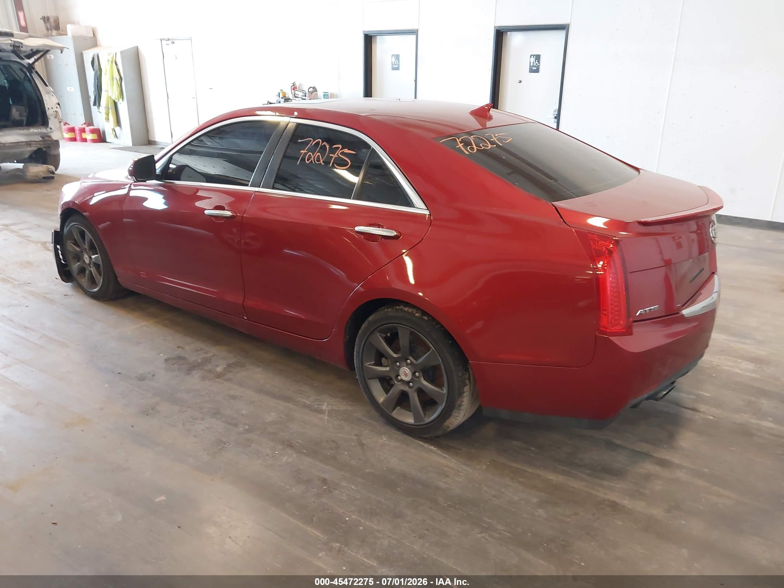 2014 Cadillac Ats Luxury Red vin: 1G6AB5RX1E0172625