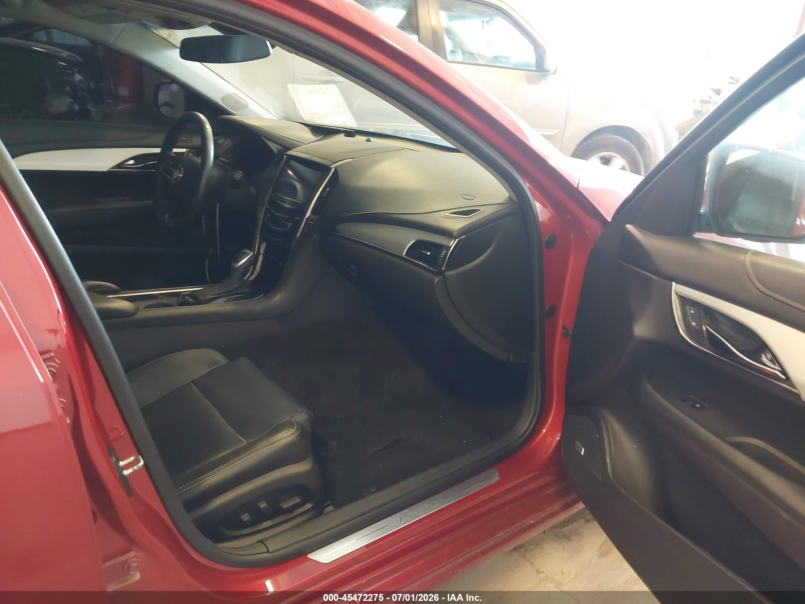 2014 Cadillac Ats Luxury Red vin: 1G6AB5RX1E0172625