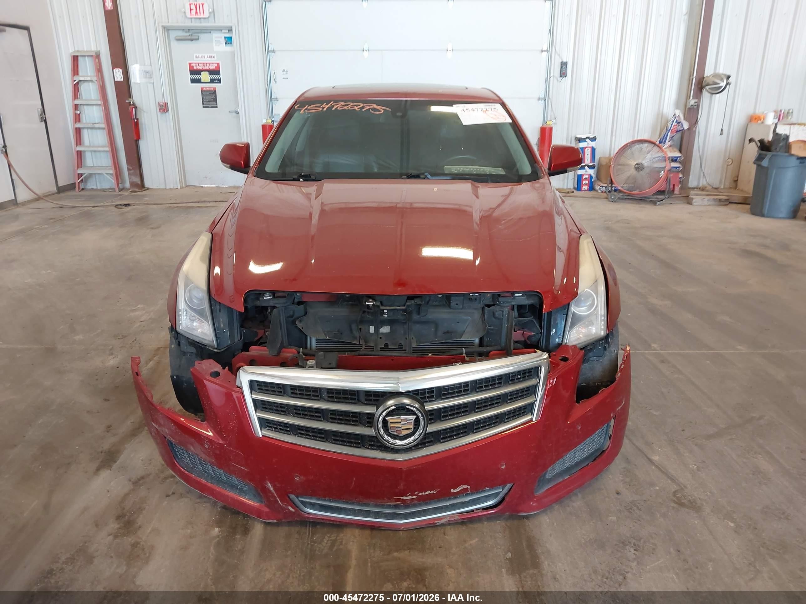 2014 Cadillac Ats Luxury Red vin: 1G6AB5RX1E0172625