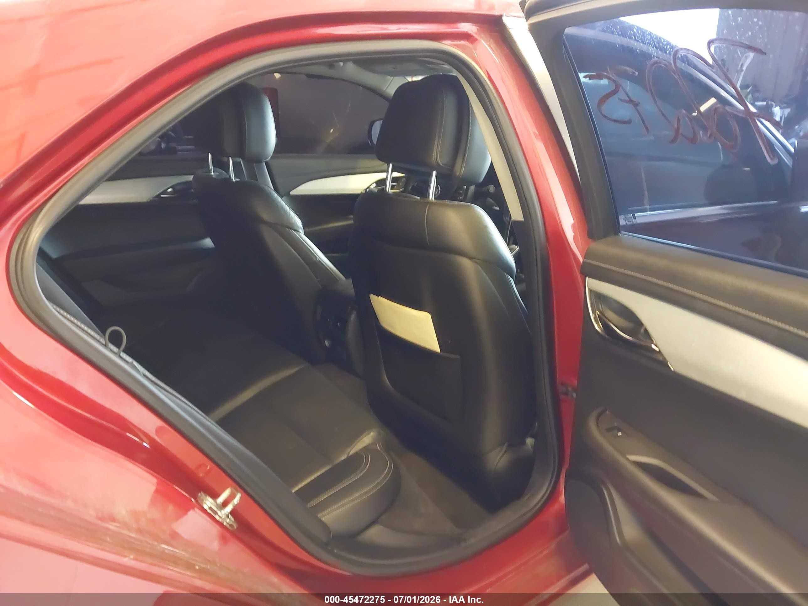 2014 Cadillac Ats Luxury Red vin: 1G6AB5RX1E0172625
