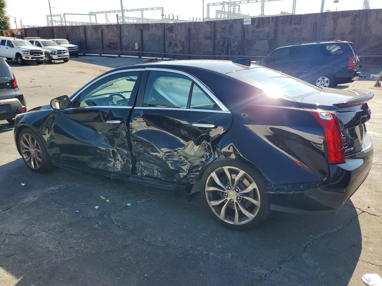 2015 Cadillac Ats Luxury Black vin: 1G6AB5RX1F0125497