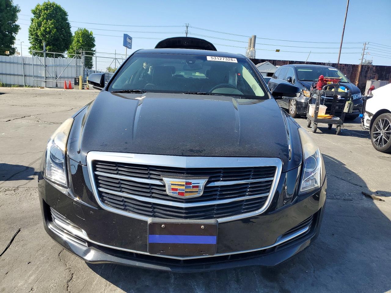 2015 Cadillac Ats Luxury Black vin: 1G6AB5RX1F0125497