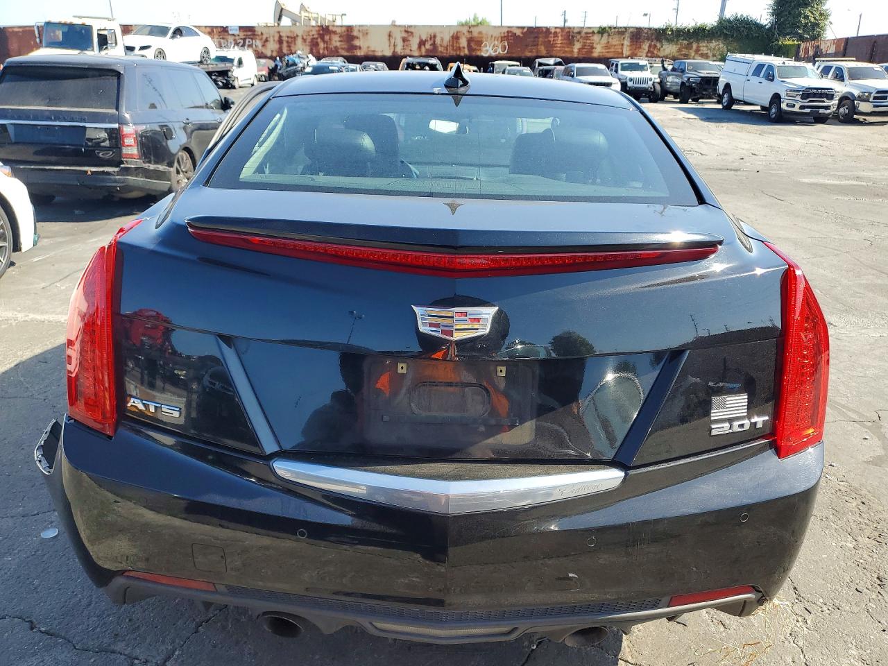 2015 Cadillac Ats Luxury Black vin: 1G6AB5RX1F0125497