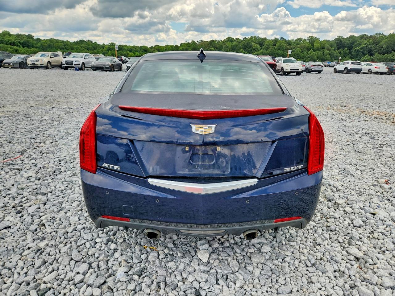 2015 Cadillac Ats Luxury Blue vin: 1G6AB5RX1F0131297