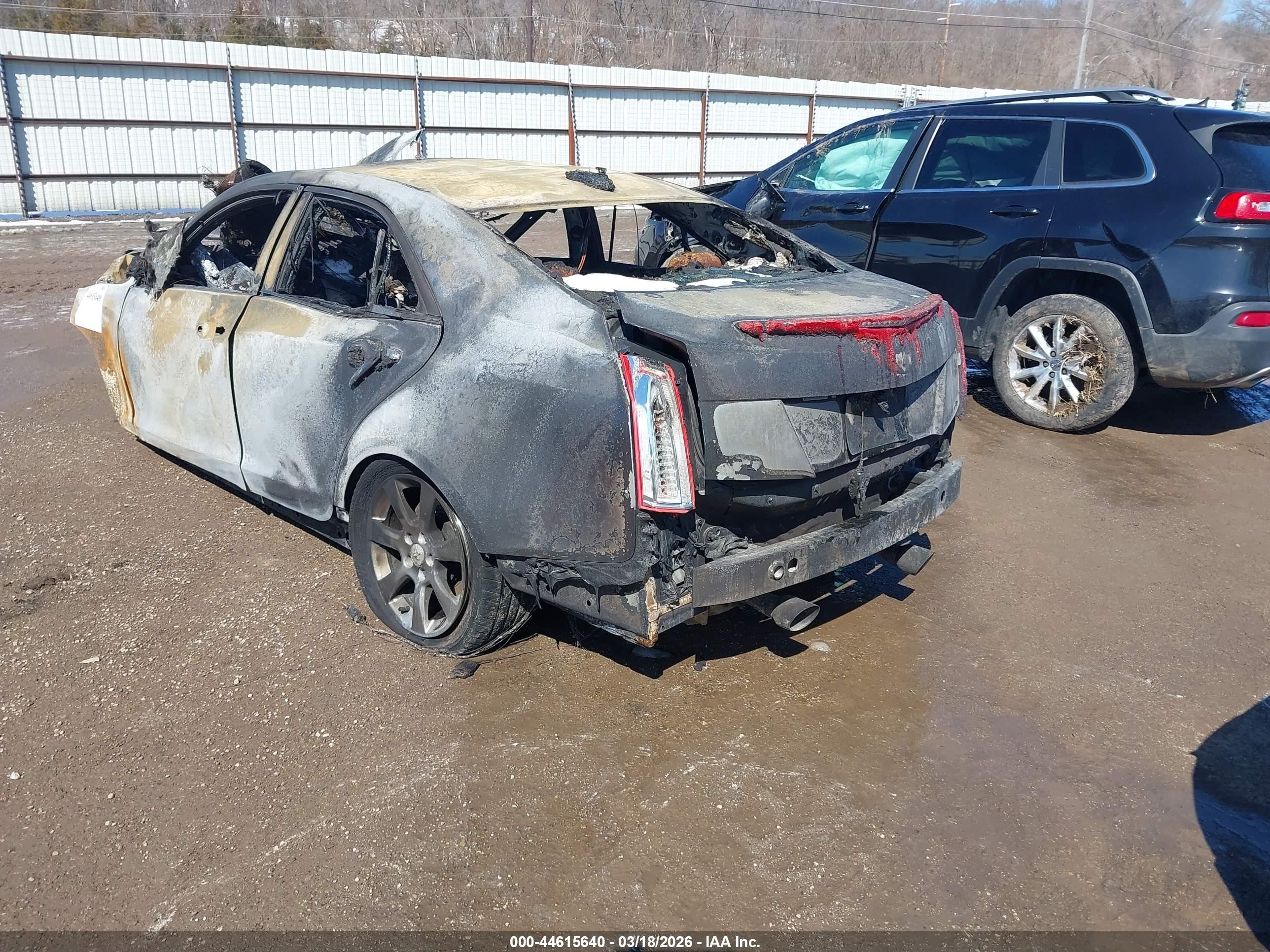 2015 Cadillac Ats Luxury Black vin: 1G6AB5RX1F0143594