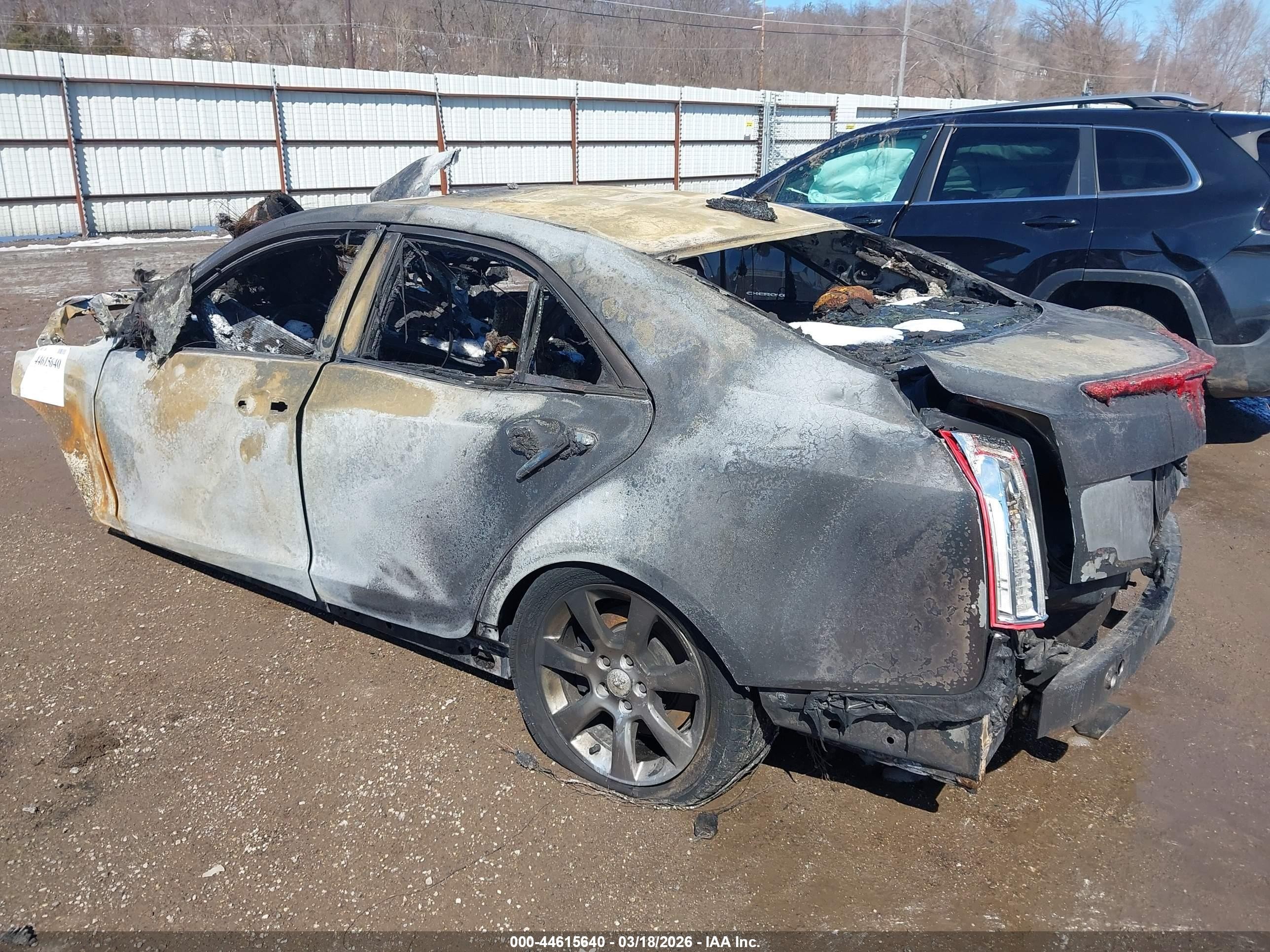 2015 Cadillac Ats Luxury Black vin: 1G6AB5RX1F0143594