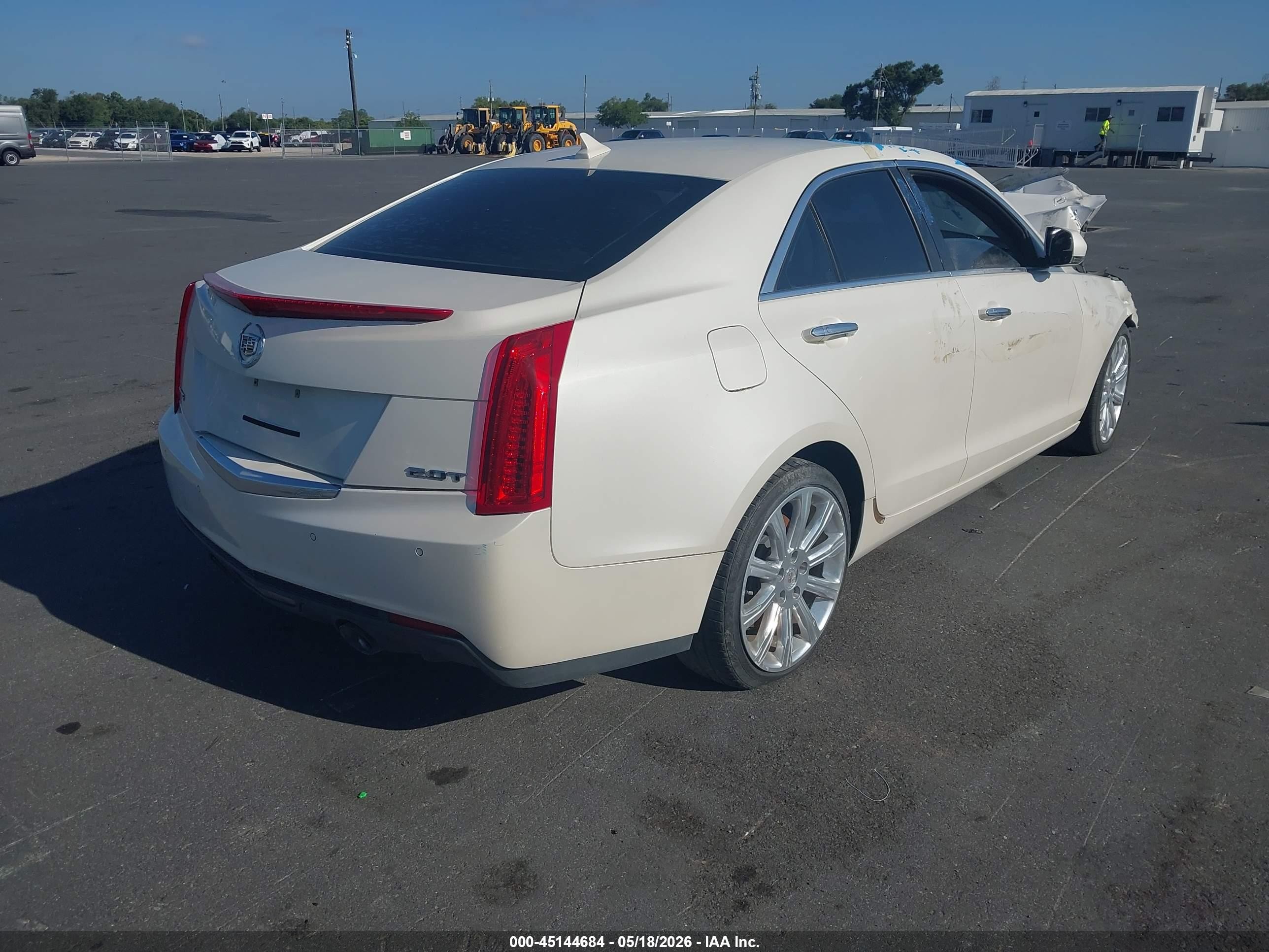2013 Cadillac Ats Luxury Белый vin: 1G6AB5RX3D0167263