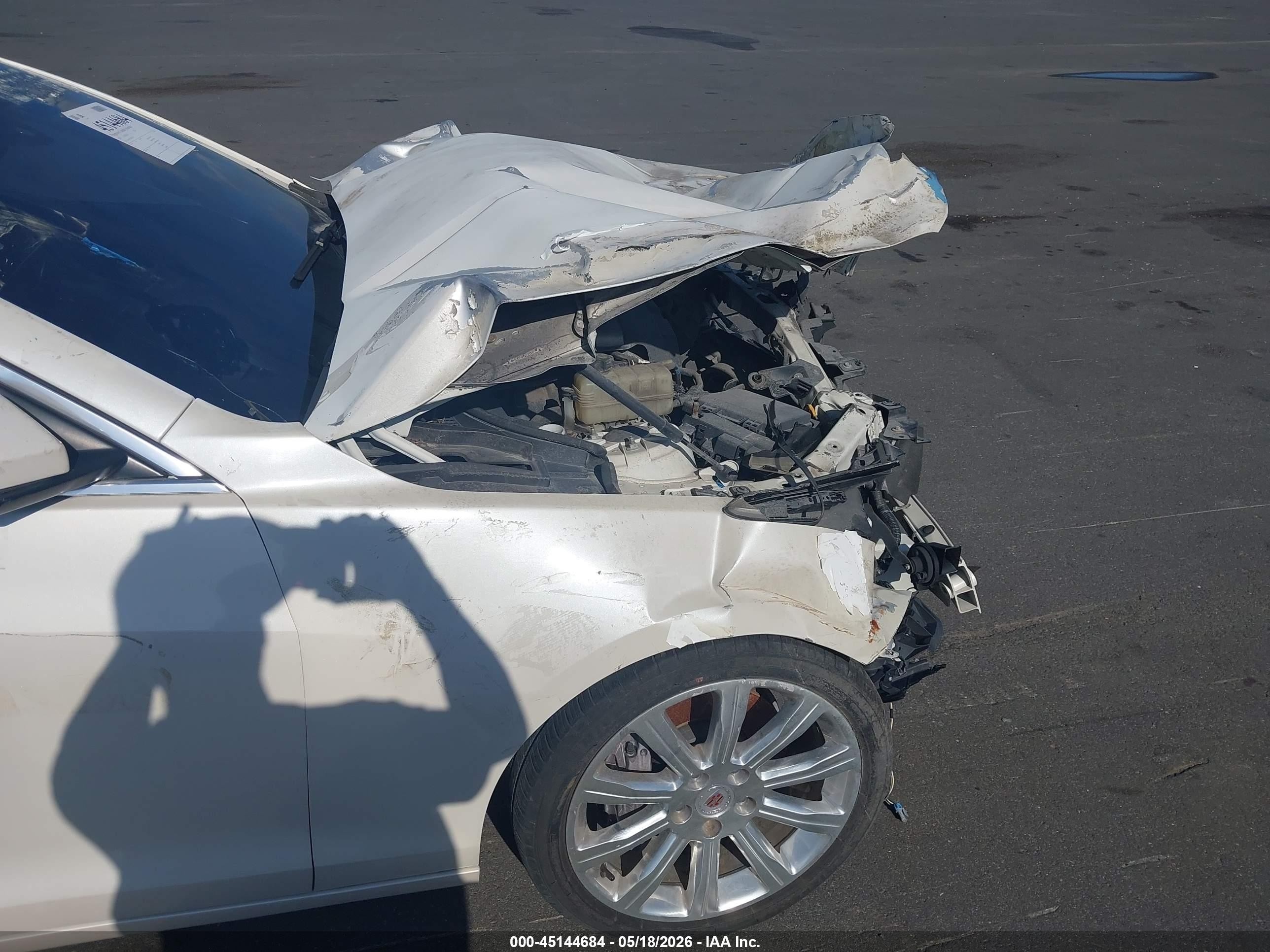 2013 Cadillac Ats Luxury Белый vin: 1G6AB5RX3D0167263