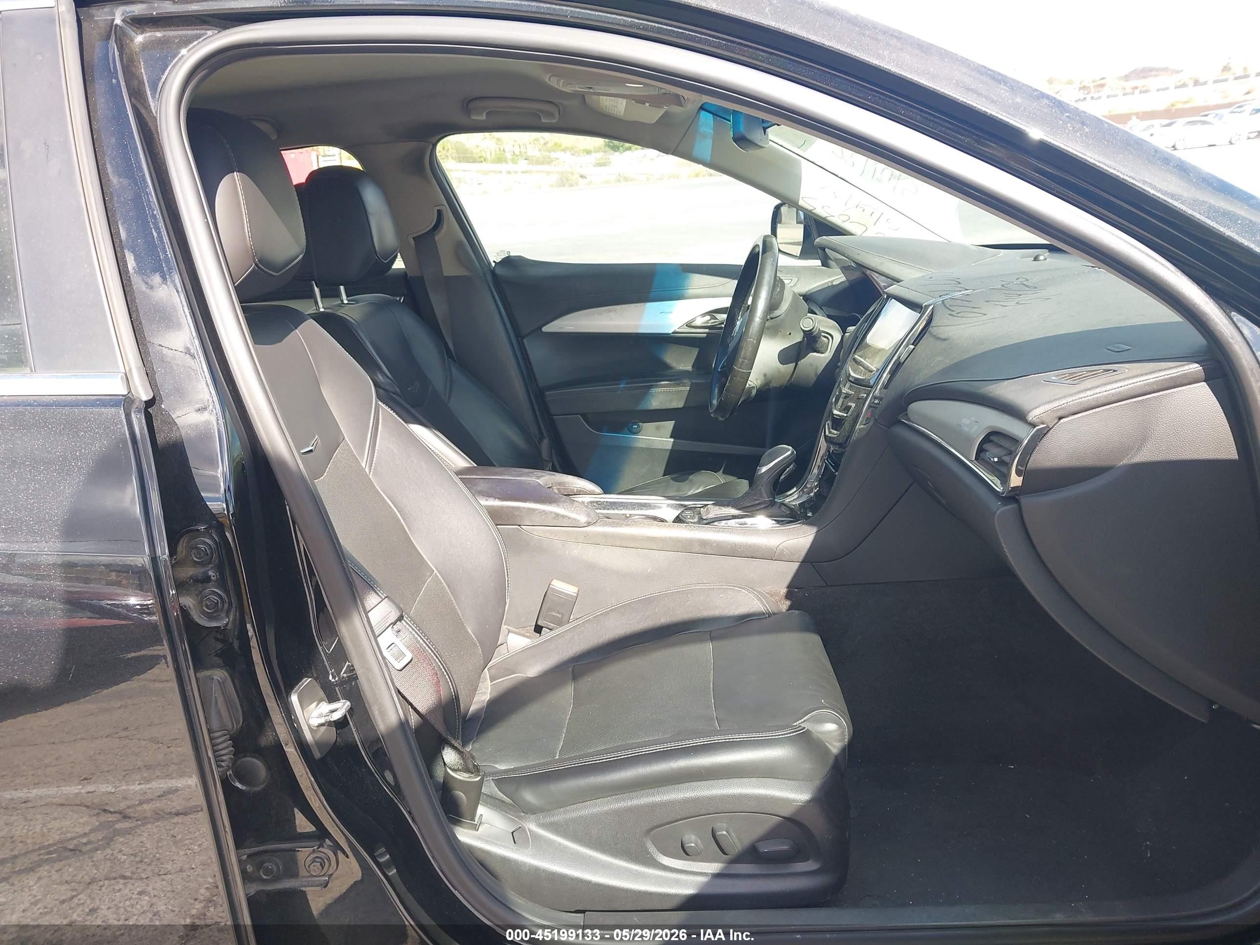 2014 Cadillac Ats Luxury Black vin: 1G6AB5RX3E0101796