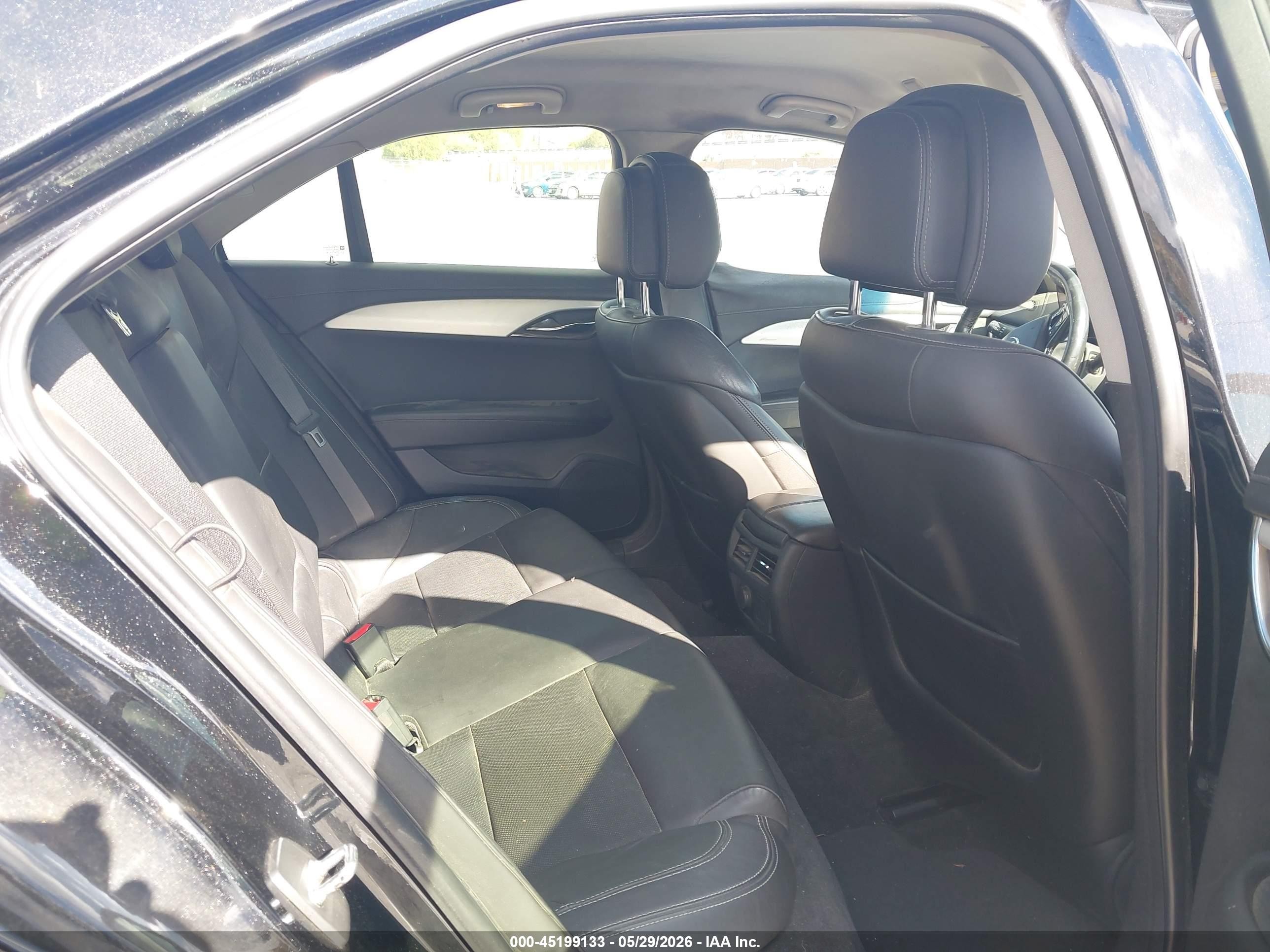 2014 Cadillac Ats Luxury Black vin: 1G6AB5RX3E0101796