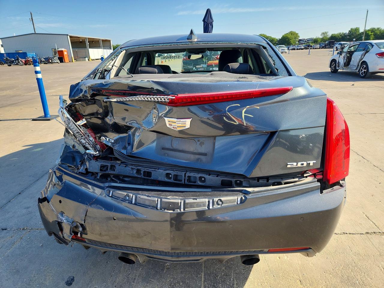 2015 Cadillac Ats Luxury Gray vin: 1G6AB5RX3F0102206