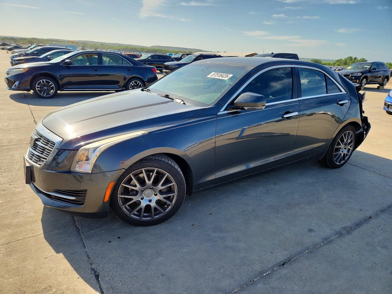 2015 Cadillac Ats Luxury Gray vin: 1G6AB5RX3F0102206