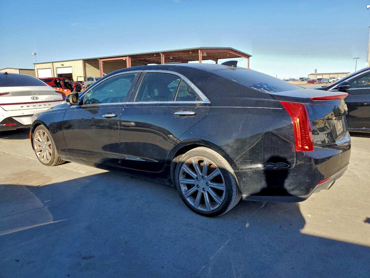 2015 Cadillac Ats Luxury Black vin: 1G6AB5RX3F0141099