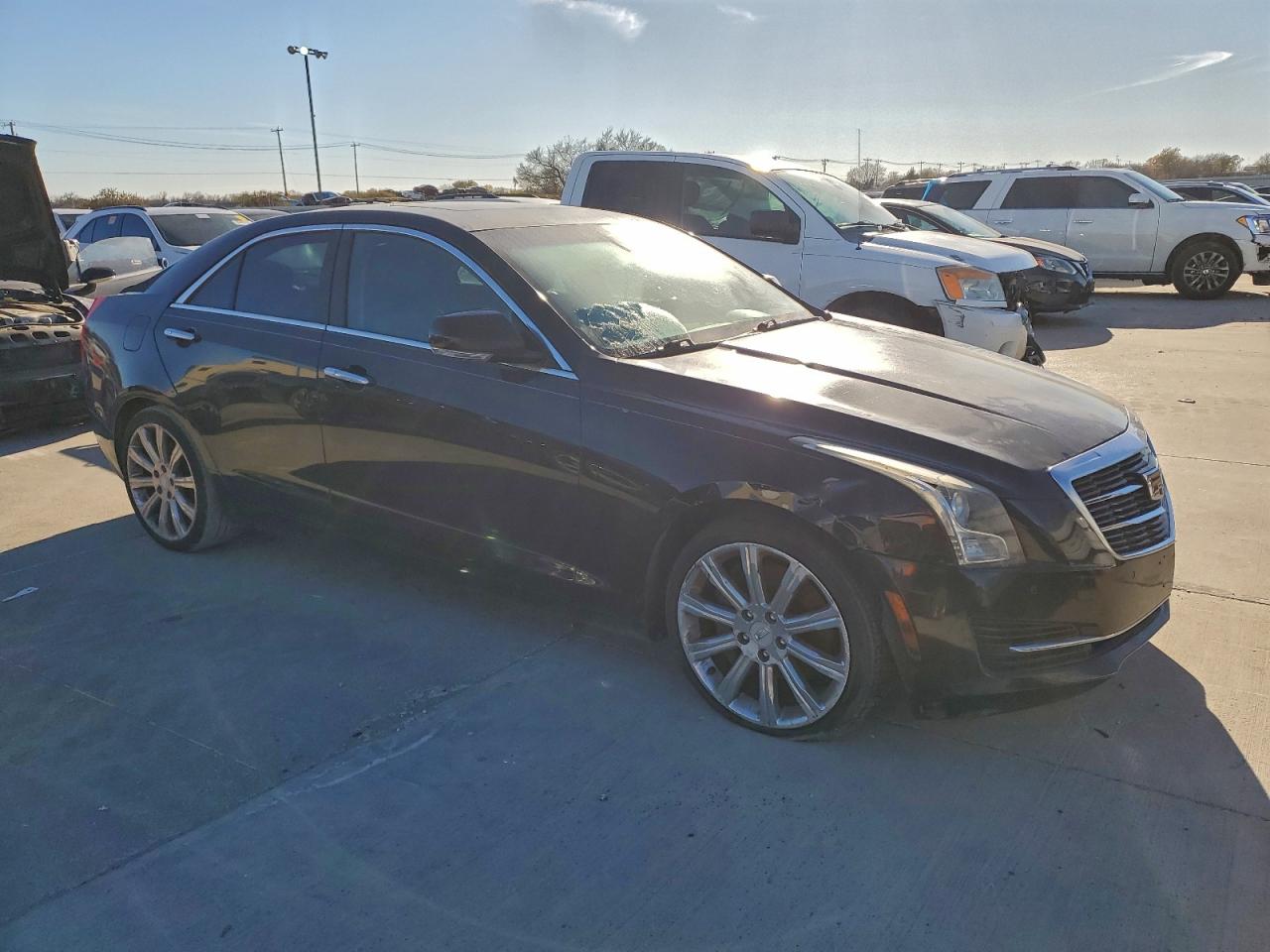 2015 Cadillac Ats Luxury Black vin: 1G6AB5RX3F0141099