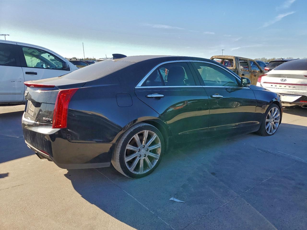 2015 Cadillac Ats Luxury Black vin: 1G6AB5RX3F0141099