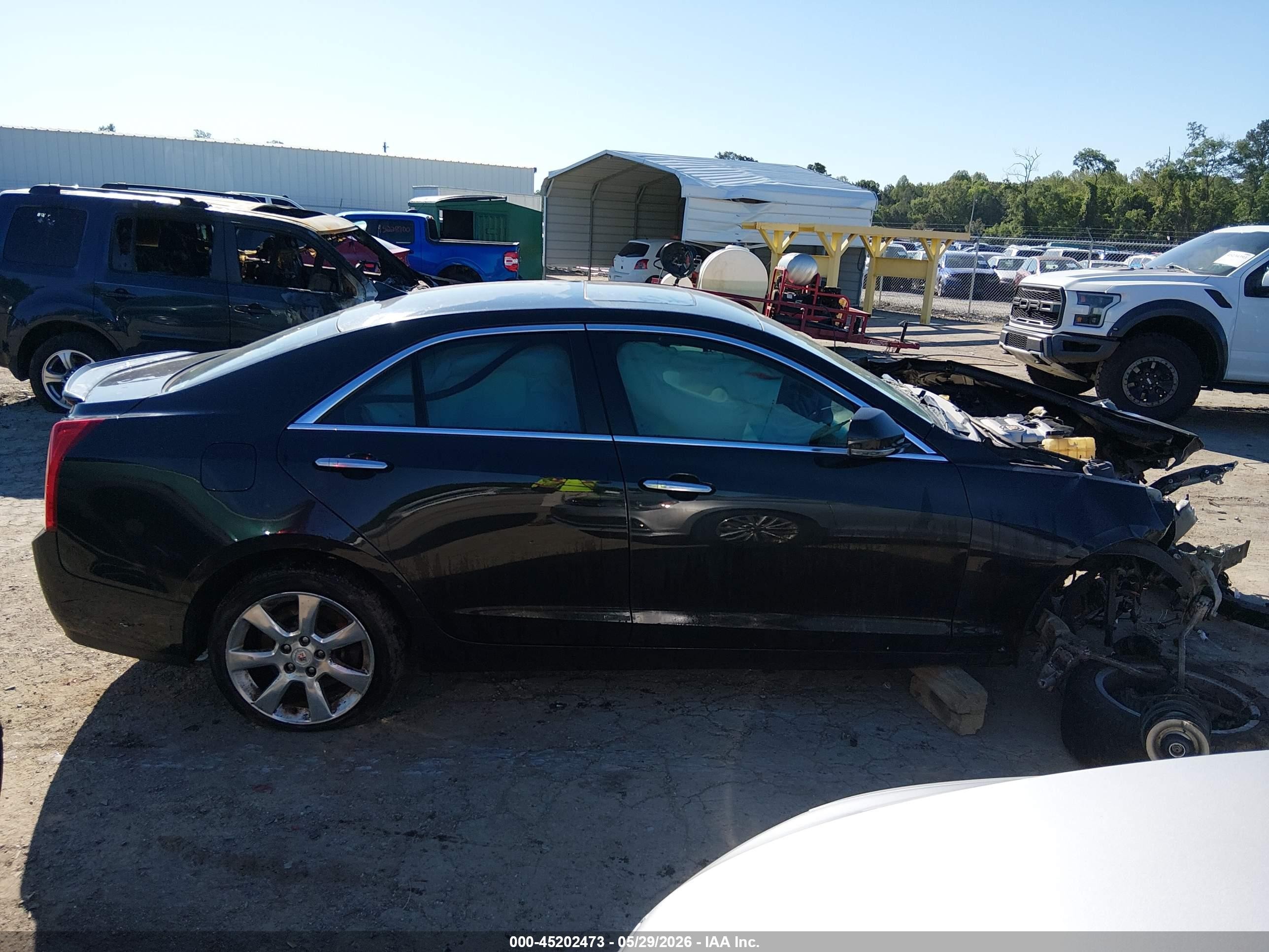 2014 Cadillac Ats Luxury Black vin: 1G6AB5RX4E0135231