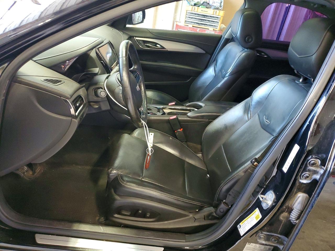 2015 Cadillac Ats Luxury Черный vin: 1G6AB5RX4F0101470