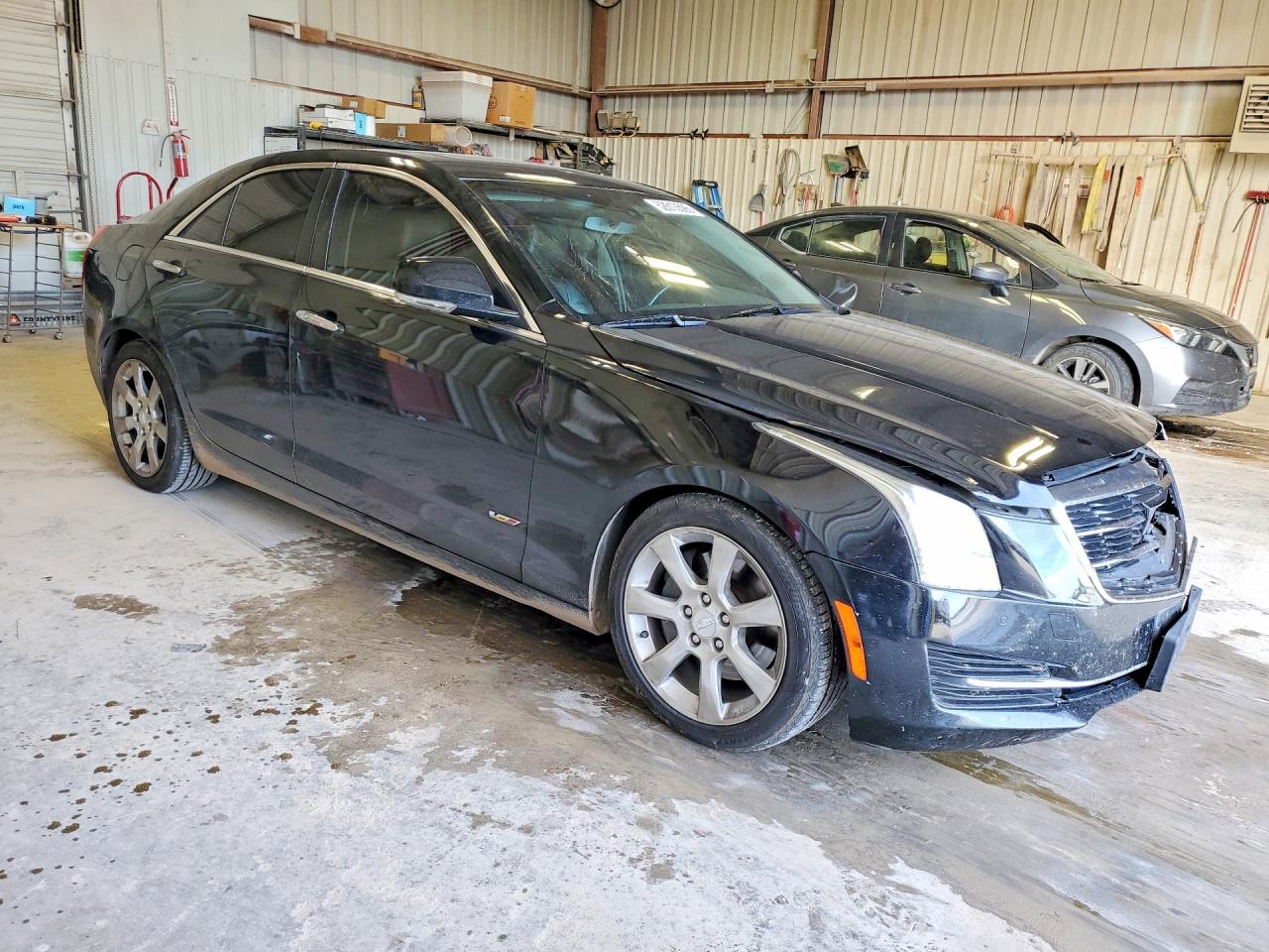 2015 Cadillac Ats Luxury Черный vin: 1G6AB5RX4F0101470