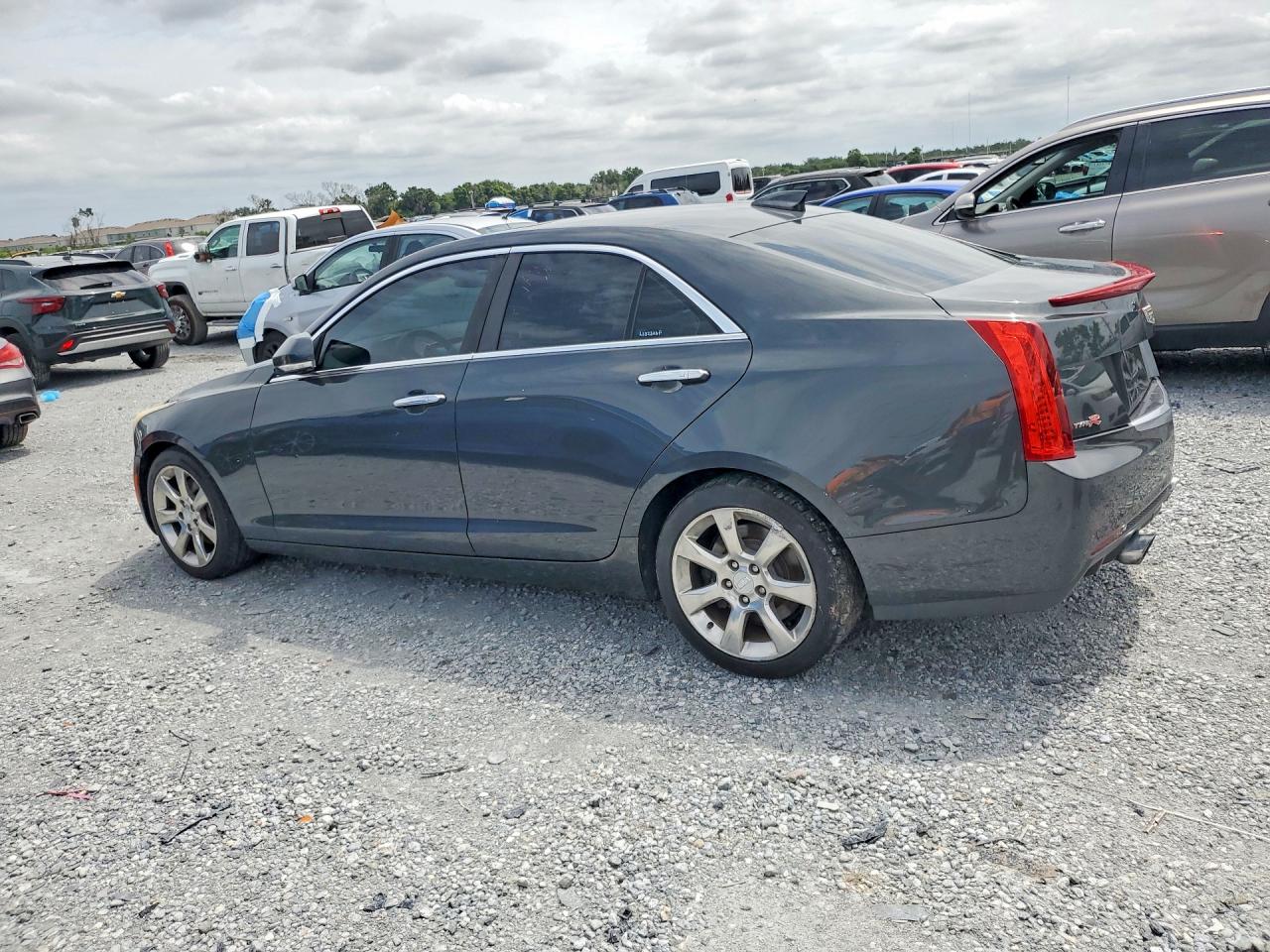 2016 Cadillac Ats Luxury Gray vin: 1G6AB5RX4G0135331