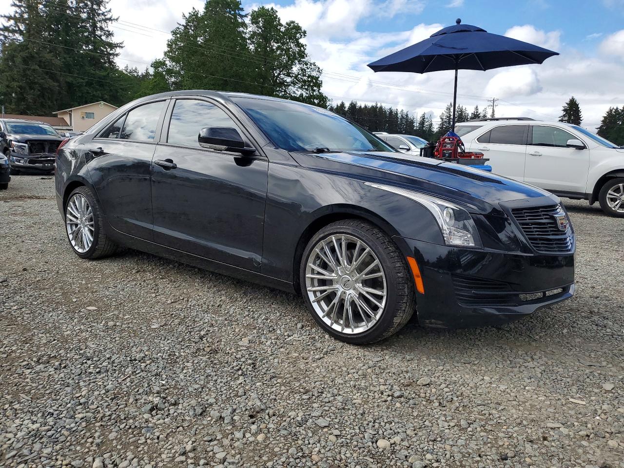 2018 Cadillac Ats Luxury Black vin: 1G6AB5RX4J0114941